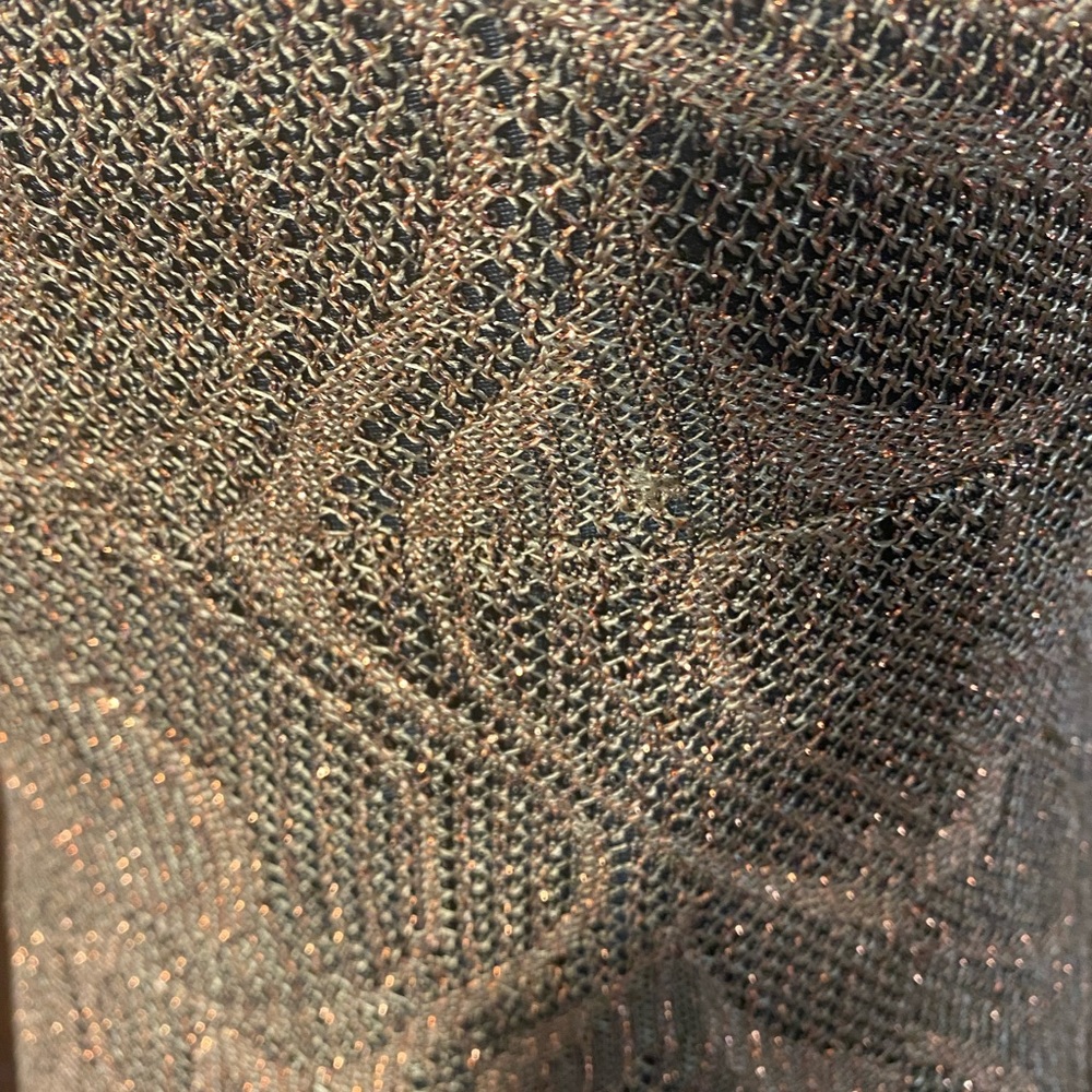 Express occasion dress with fringe and metallic shimmer. - Picture 7 of 16